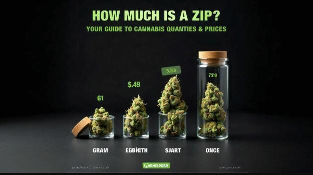 Mennyibe kerül egy Zip? Átfogó útmutatód a Cannabis mennyiségekhez és árakhoz - Canapuff