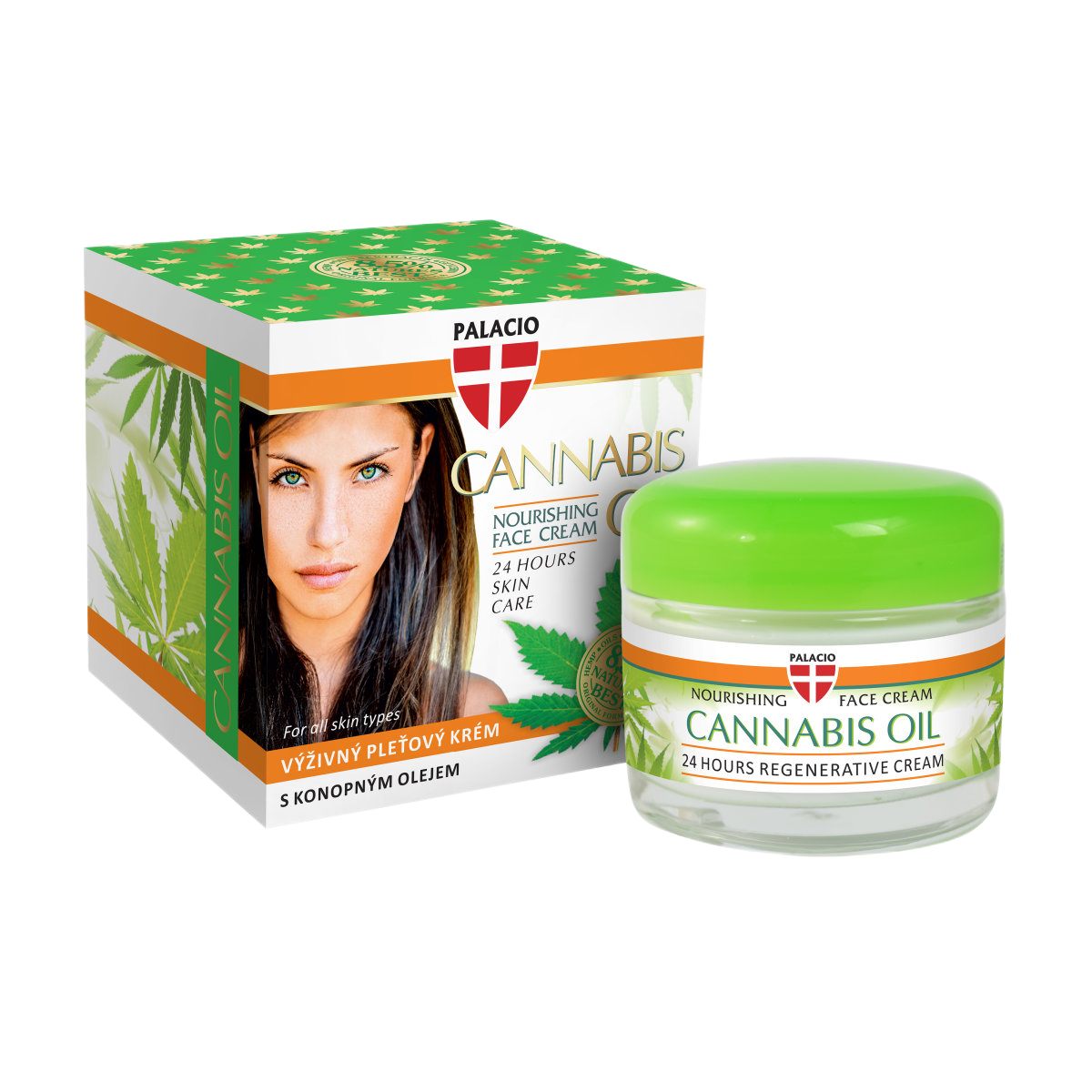 Hemp skin cream, 50 ml - Palacio