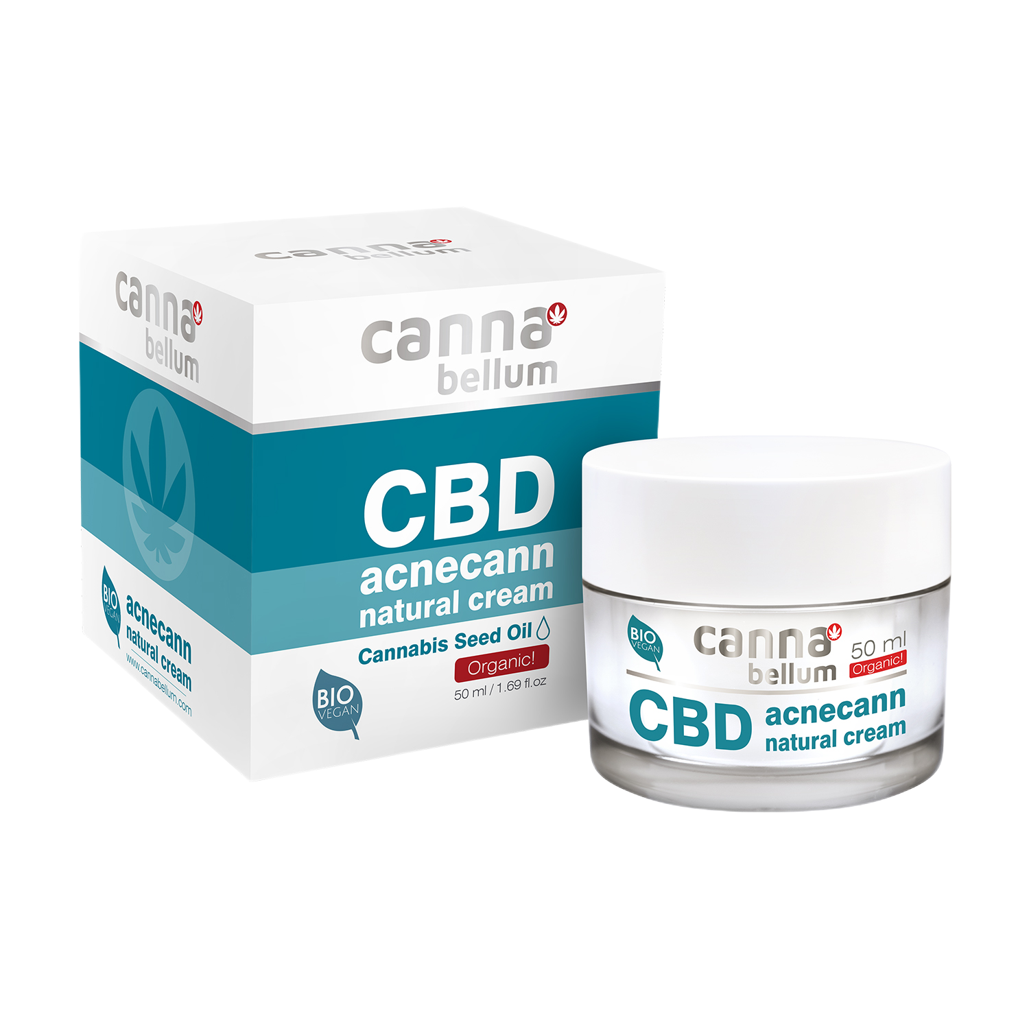 Cannabellum CBD acne skin cream, 50ml - Palacio