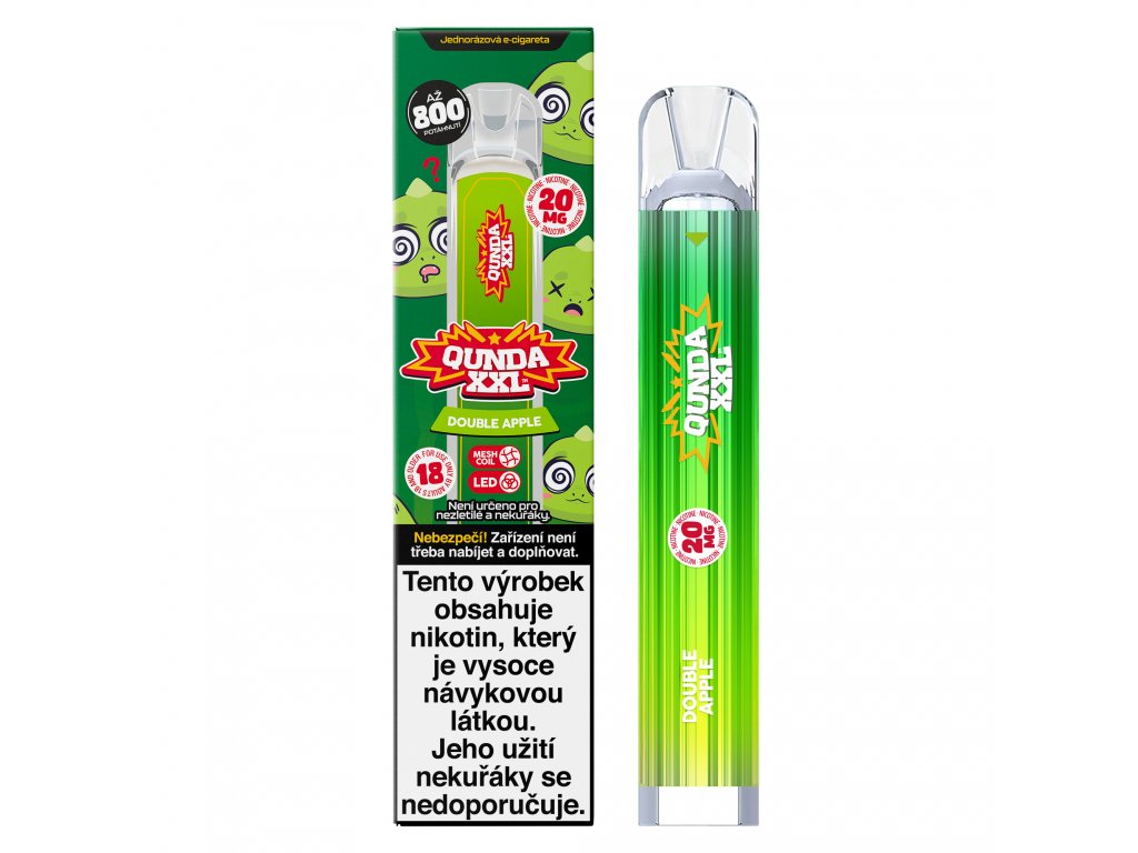 Nikotin Vape Qunda XXL Dupla Alma-Canapuff