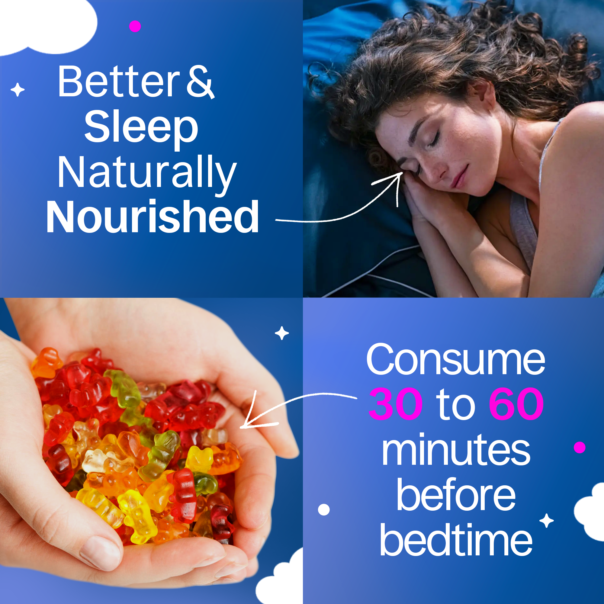 Melatonin Gumicukorkák - Málna-Canapuff