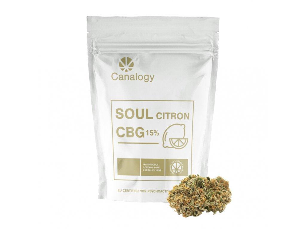 Canapuff - Citron Soul 15% - CBG Virágzat Canapuff