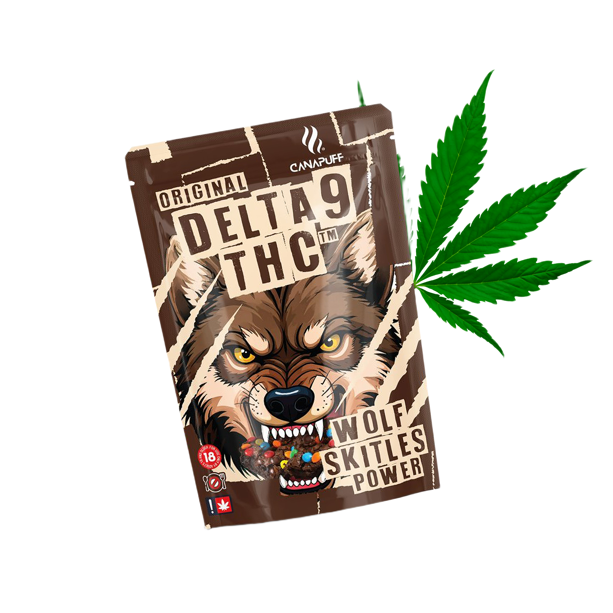 THC delta-9 Farkas Skittles Erő