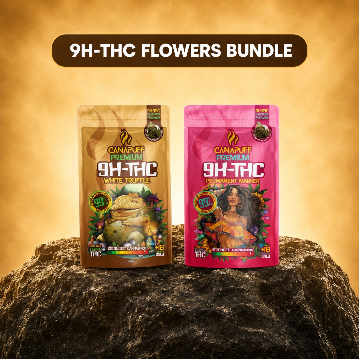 9H-THC Flowers Csomag (2x1g)0