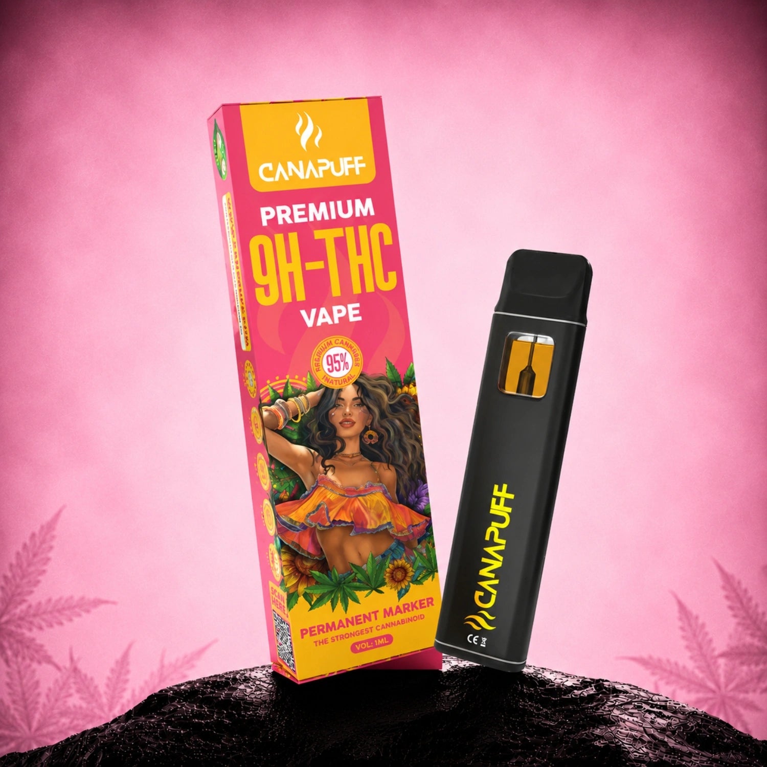 9H-THC Vape Permanent Marker 95% 1 ml