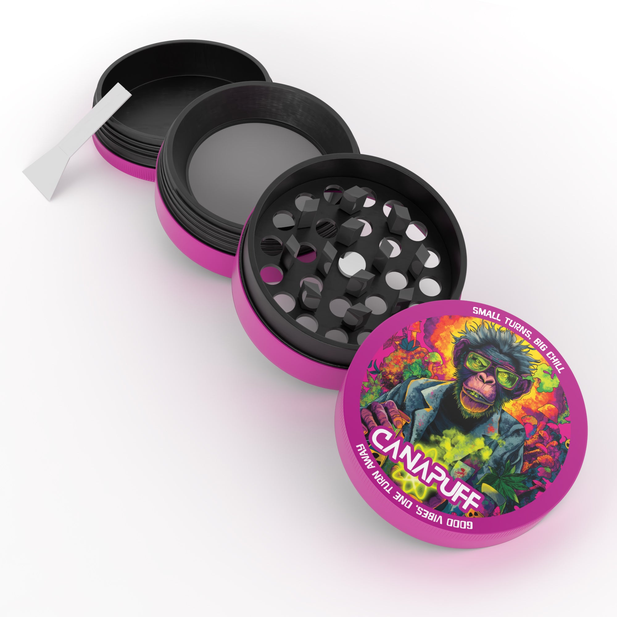 Fém Grinder Atomic Monkey
