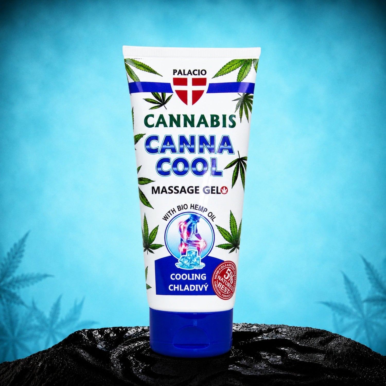 CANNACOOL kender masszázsgél, hűsítő, 200ml - Palacio