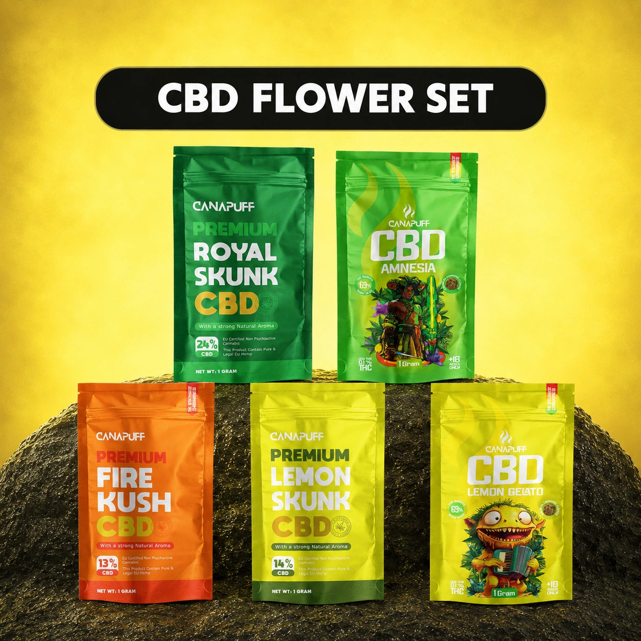 CBD Virág Beállít