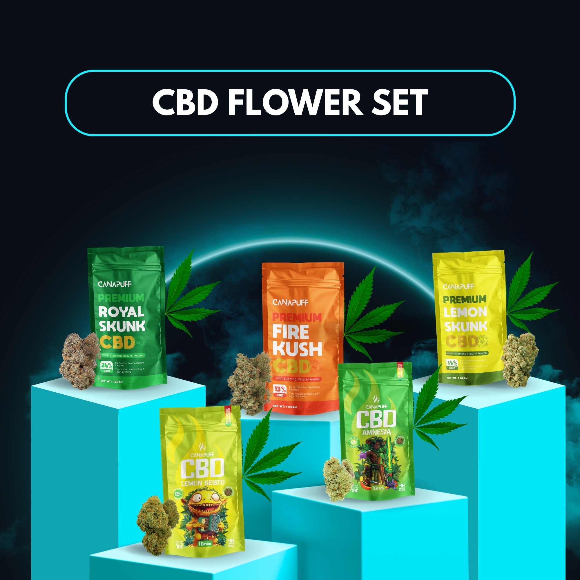 CBD Virág Beállít