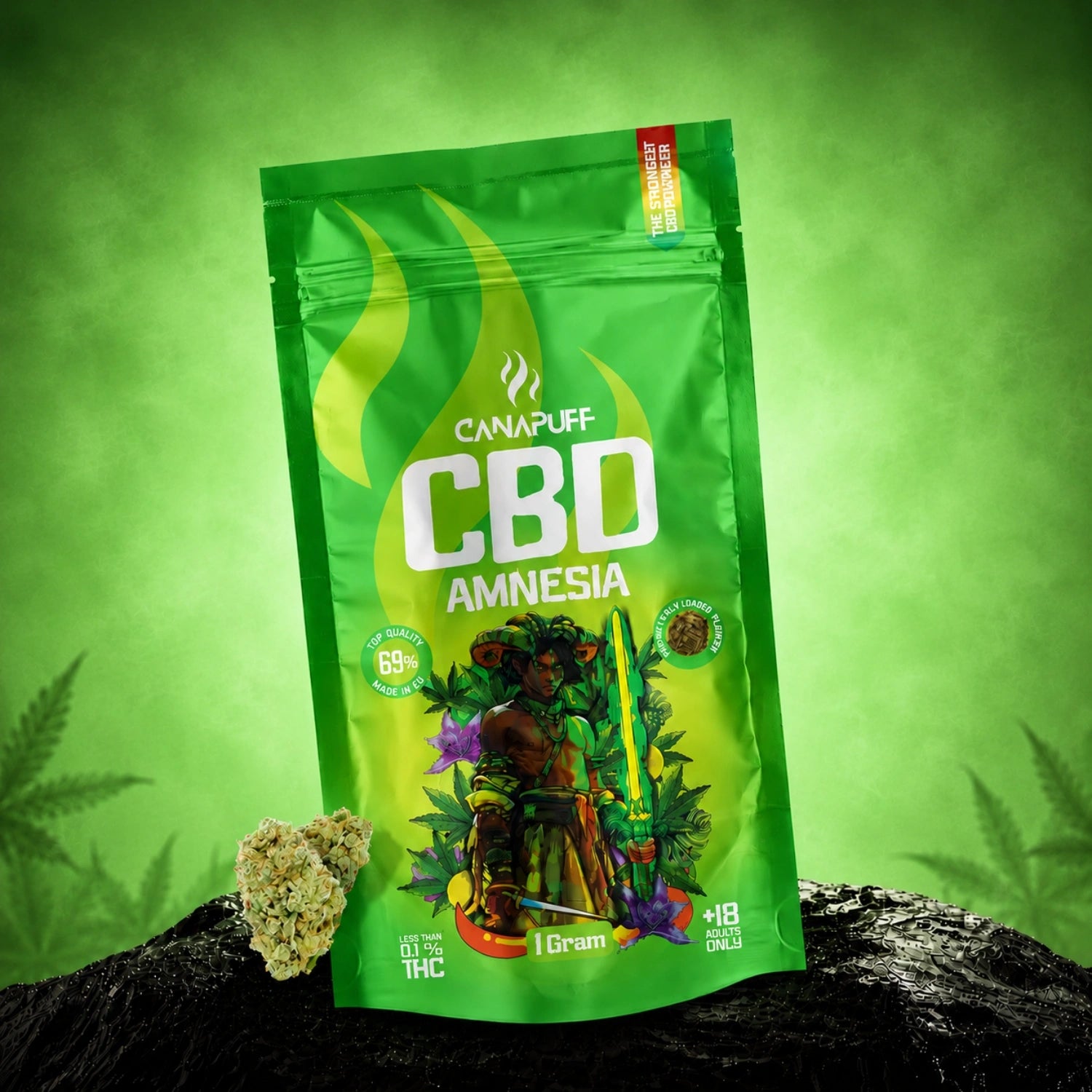 CBD Virágzat Amnesia 69%