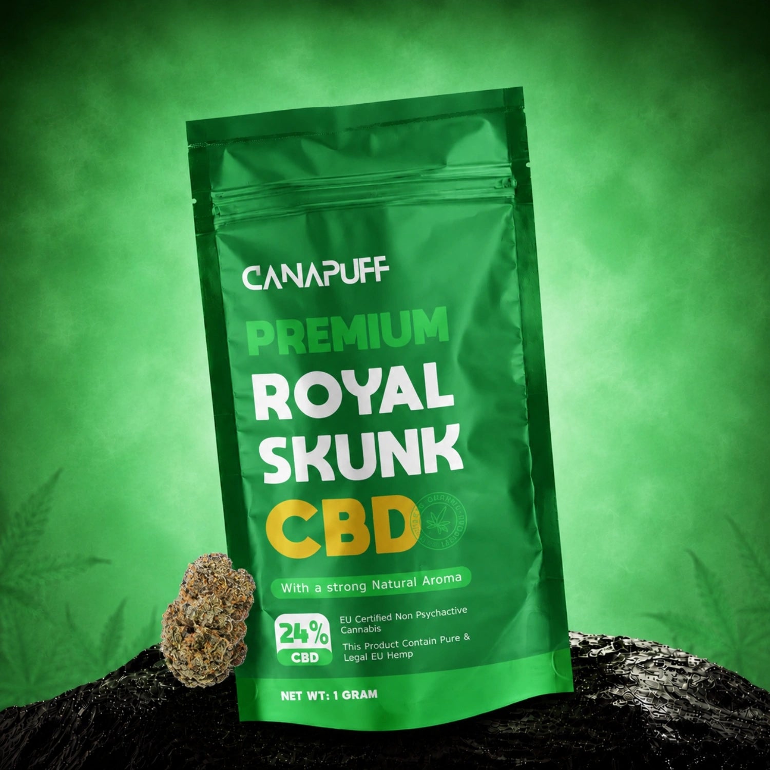 CBD Virágzat Royal Skunk 24%