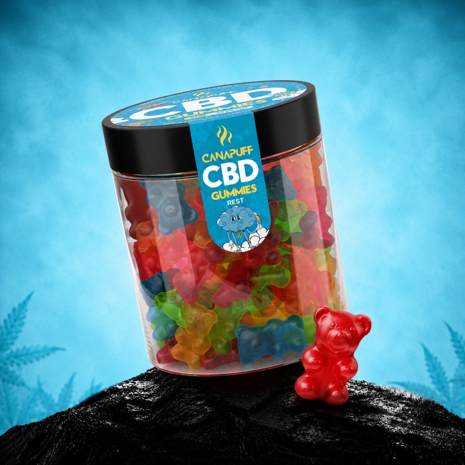 CBD Gumicukorkák Pihenés