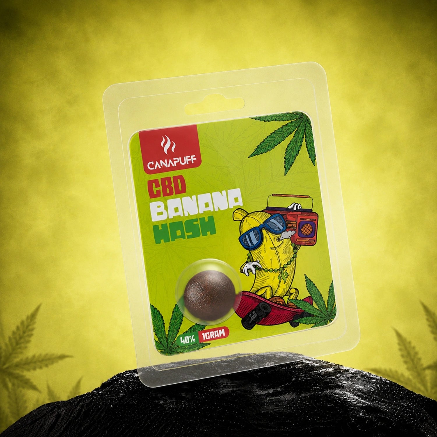 CBD Hash Banán 60%