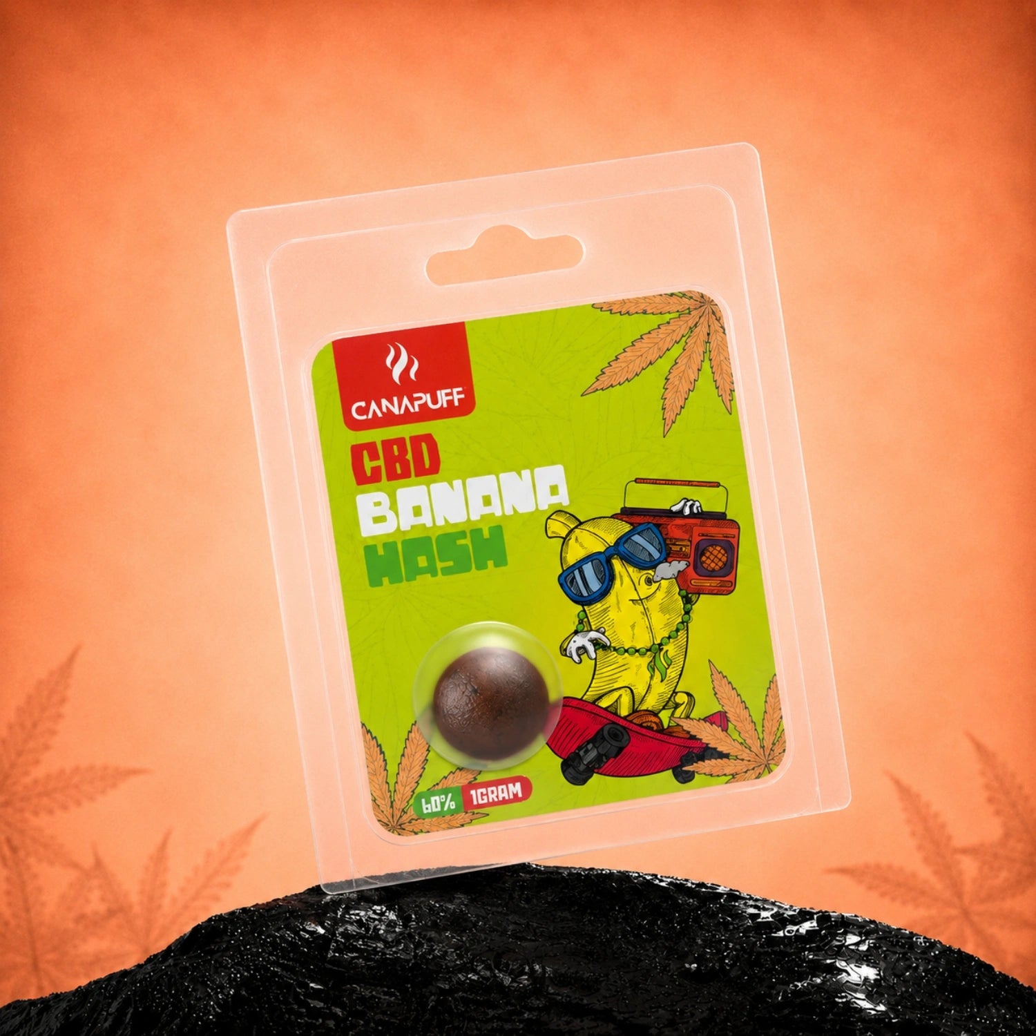CBD Hash Banán 60%
