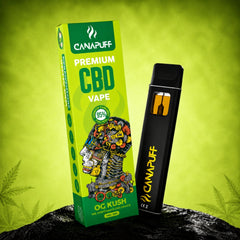 Canapuff CBD Vape OG Kush 95% 1ml eldobható eszköz