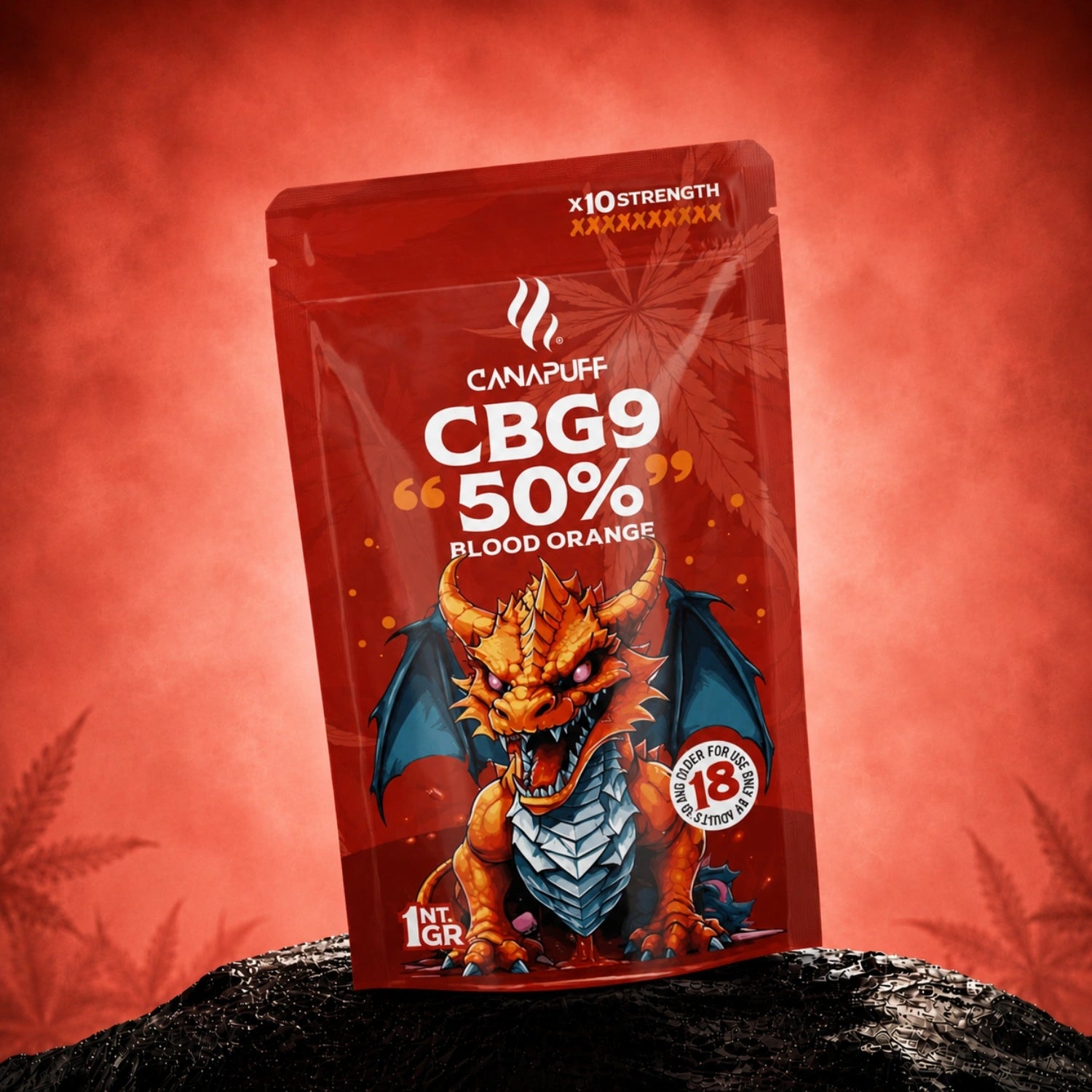CBG9 Virágzat Blood Orange 50%