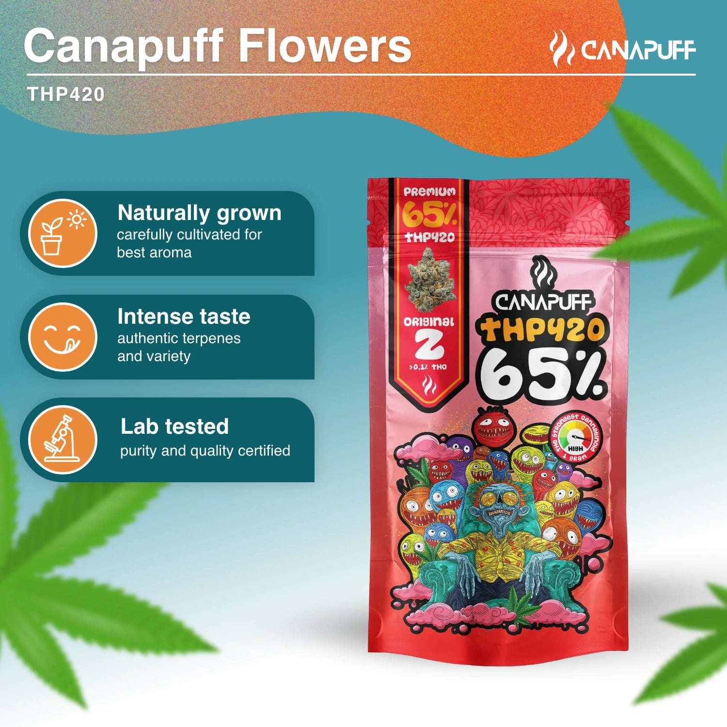 Original Z 65% - THP420 Virágzat - Canapuff