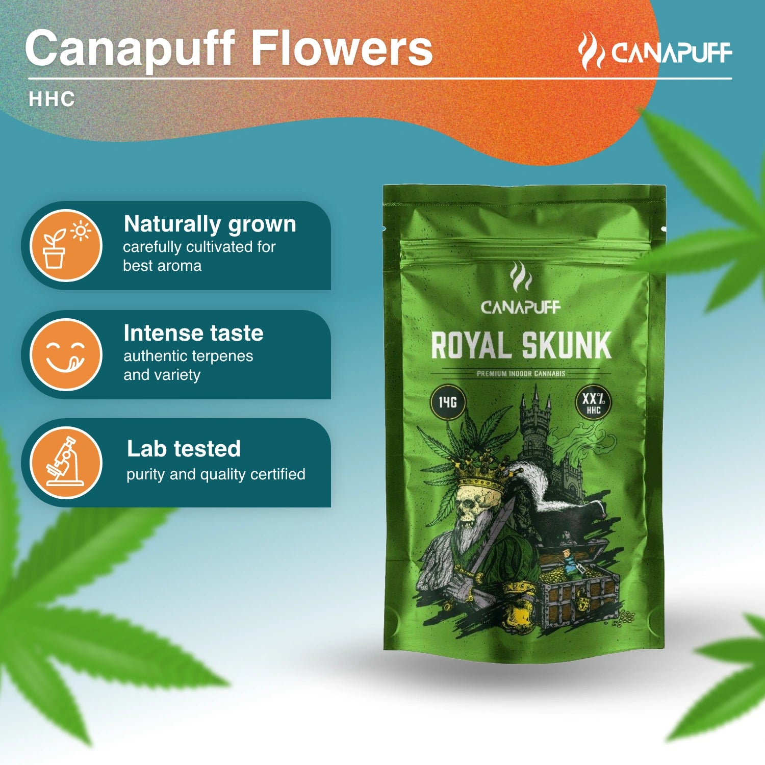 Royal Skunk 30% - HHC Virágzat - CanaPuff