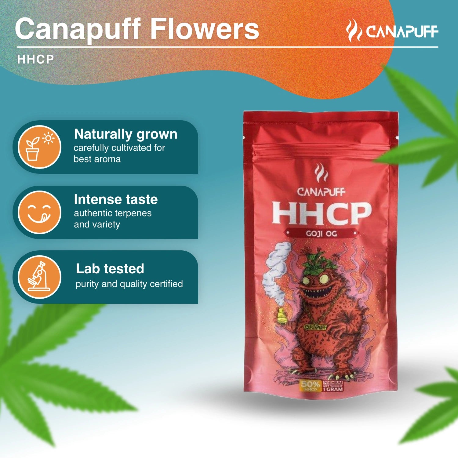 GOJI OG 50% - HHC-P Virágzat - CanaPuff