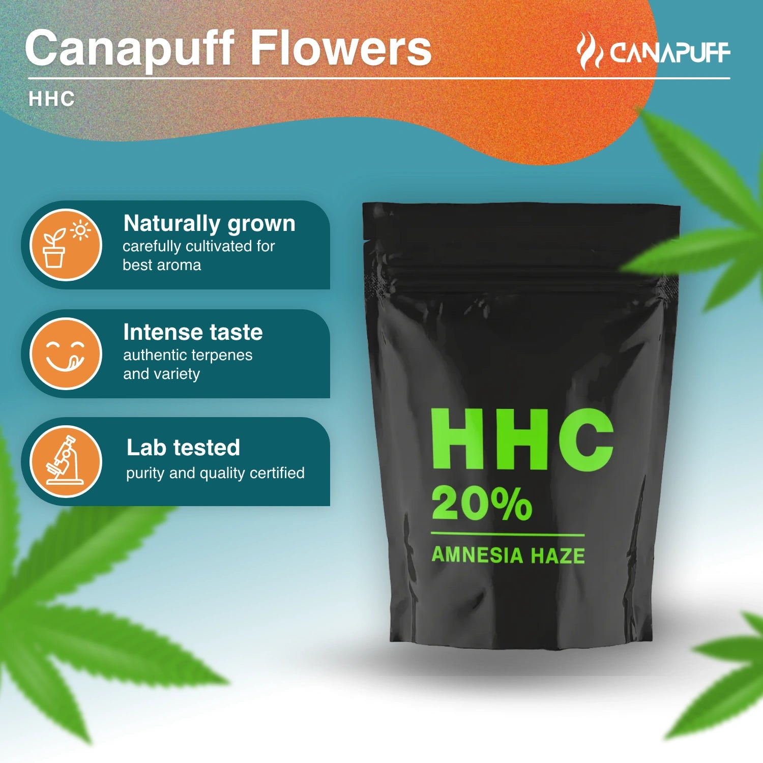 HHC Amnesia Haze 20% - Canapuff
