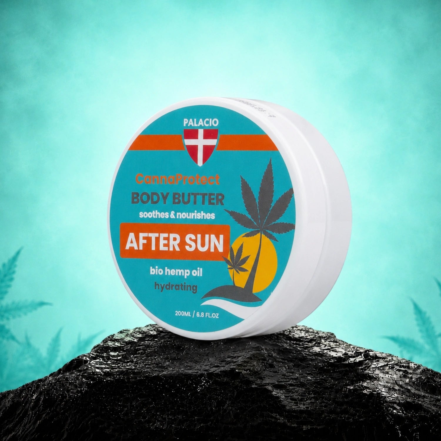 CannaProtect - Napozás utáni testvaj kendermaggal, 200ml - Palacio
