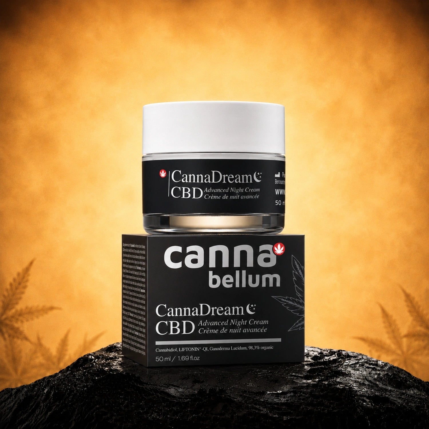 Cannabellum CBD CannaDream éjszakai krém, 50ml - Palacio