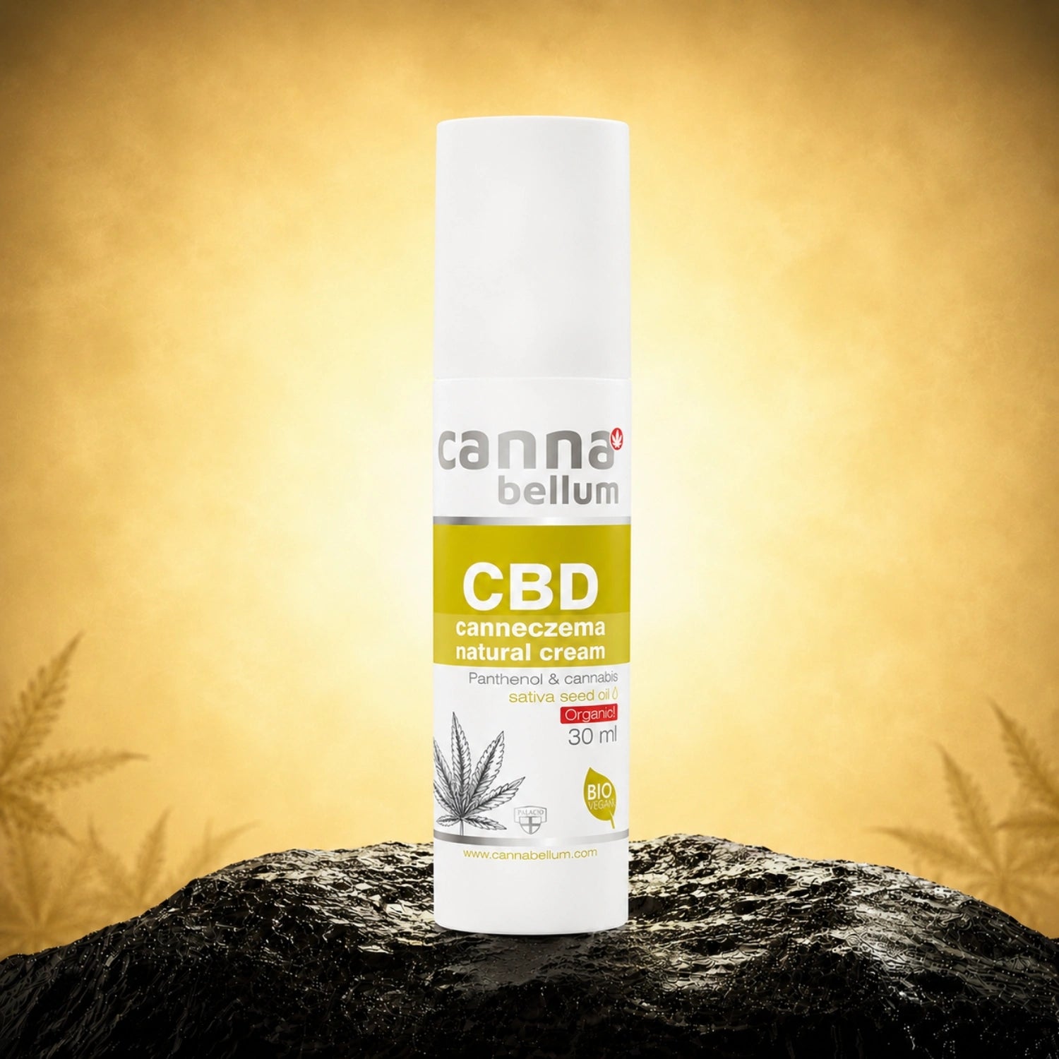 Cannabellum CBD Canneczema arckrém, 30ml - Palacio