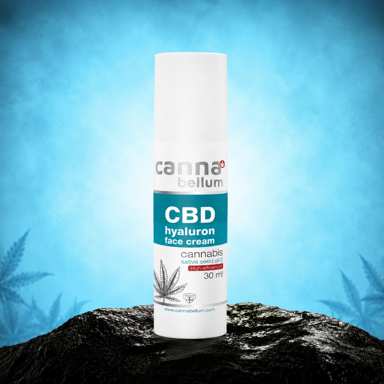 Cannabellum CBD arckrém hialuronsavval, 30ml - Palacio