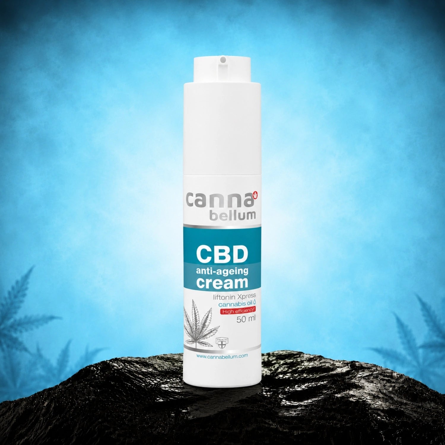 Cannabellum CBD bőrfiatalító krém, 50ml - Palacio