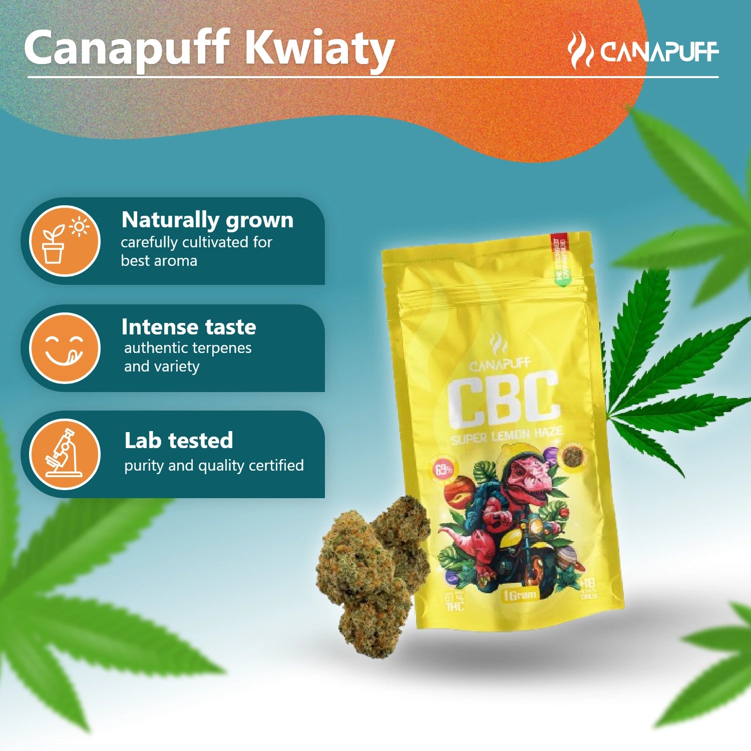 CBC Virágzat Super Lemon Haze 69%