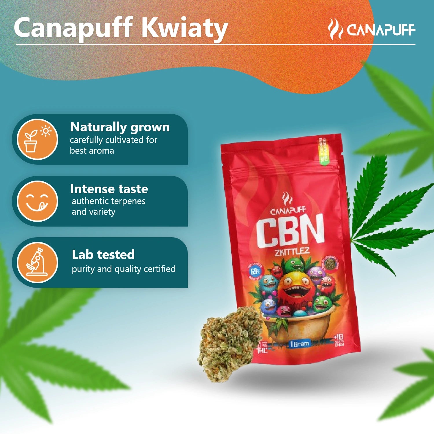 CBN Virágzat Zkittlez 69%