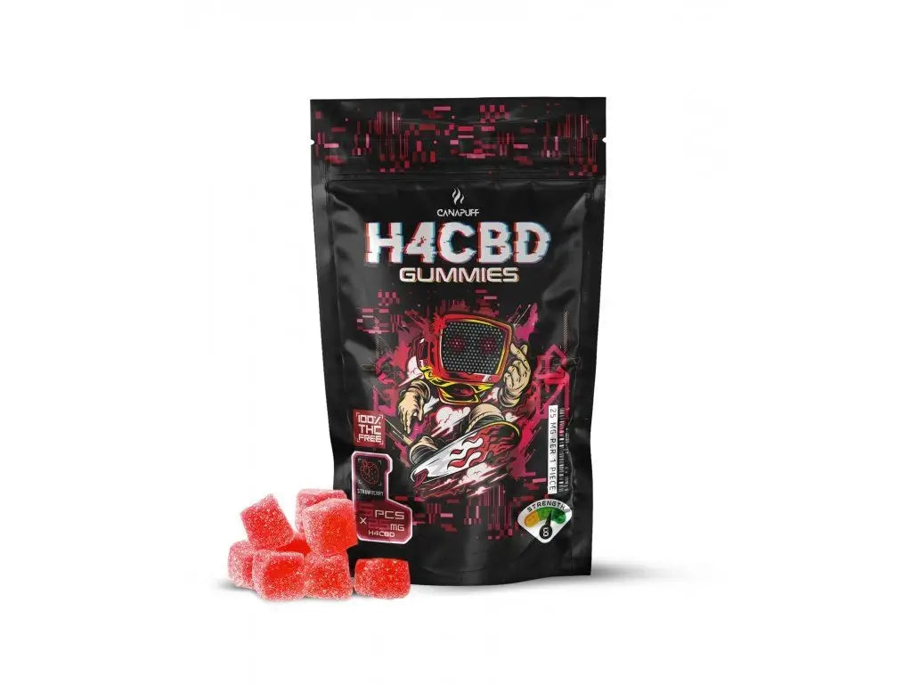 H4CBD Gumicukorkák Strawberry