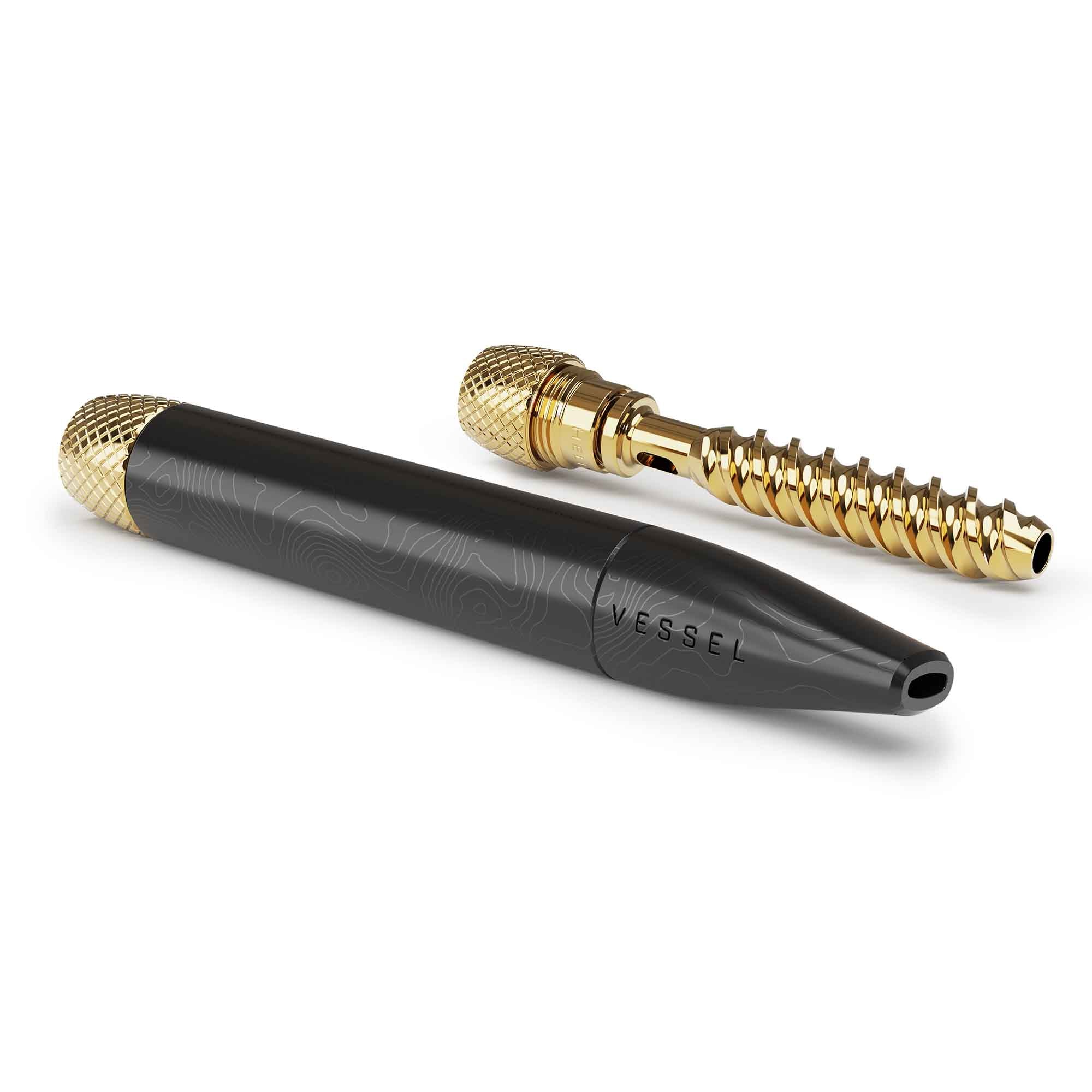 Vessel Pen arany Helix szájrésszel összeszerelve