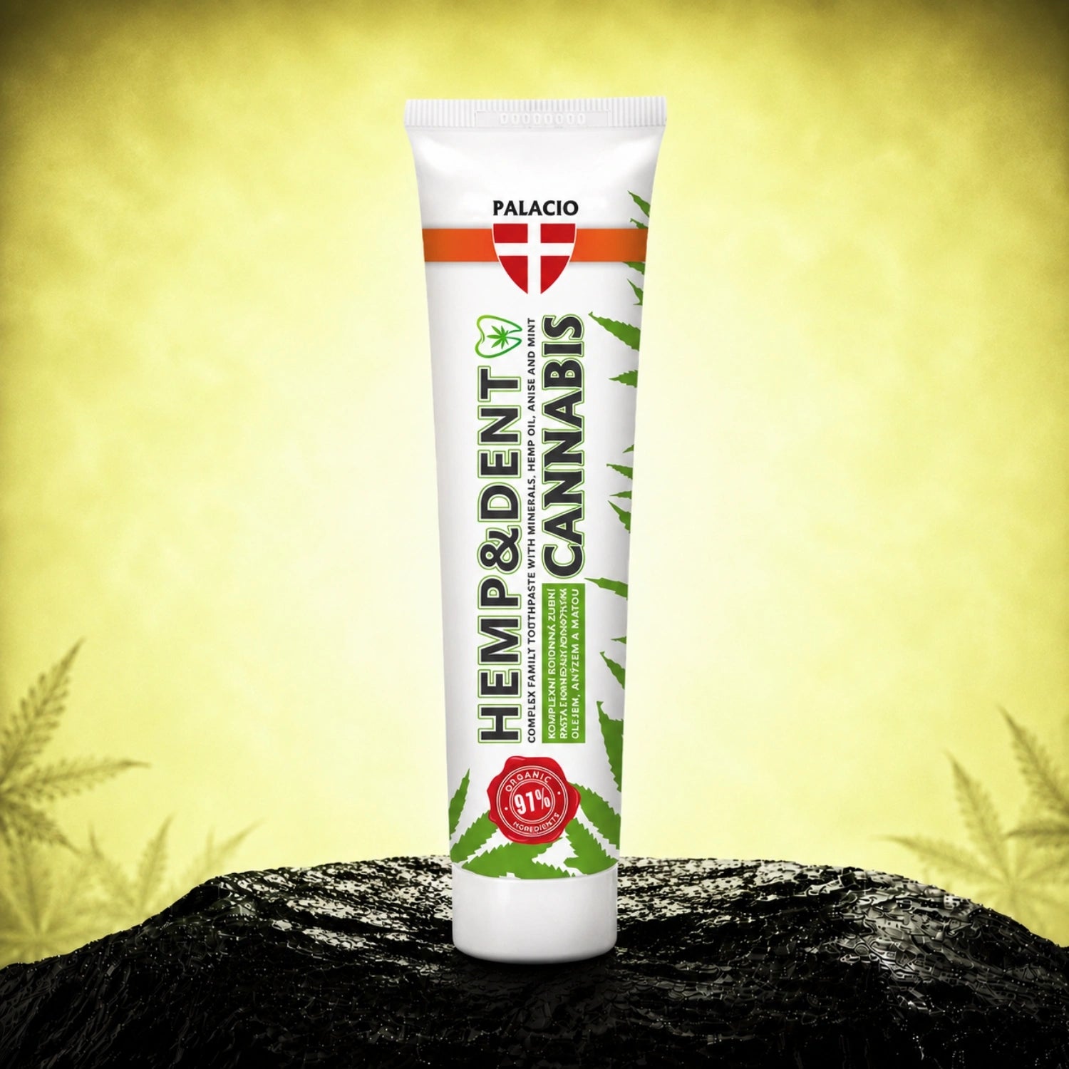 Palacio kender fogkrém HEMP & DENT, 75g