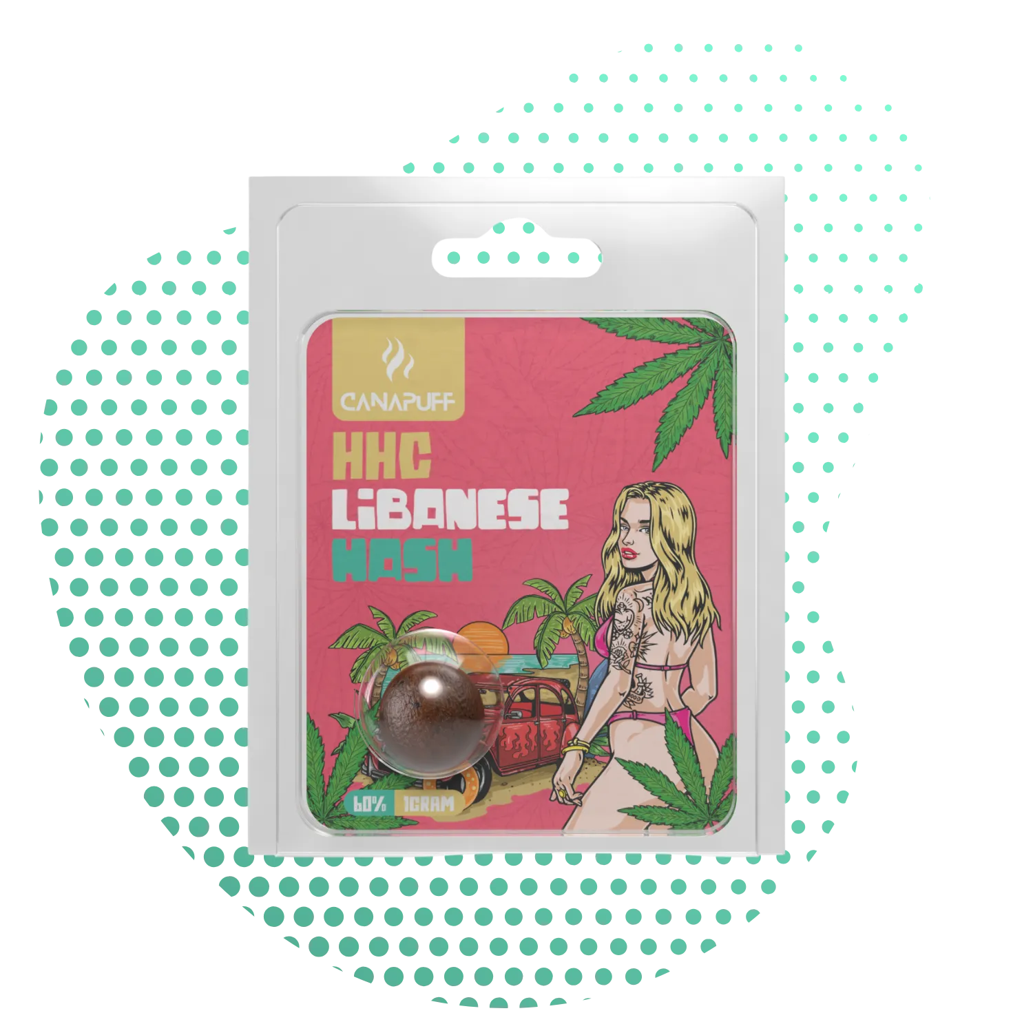 Libanese - HHC Hash 60%-Canapuff