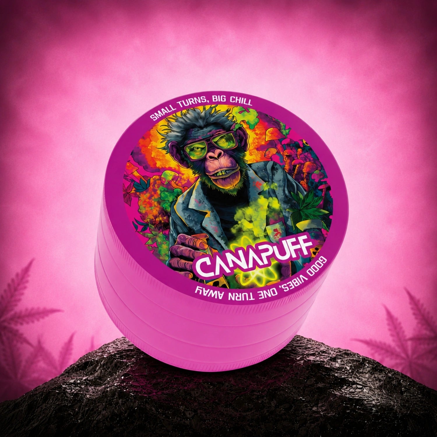 Fém Grinder Atomic Monkey