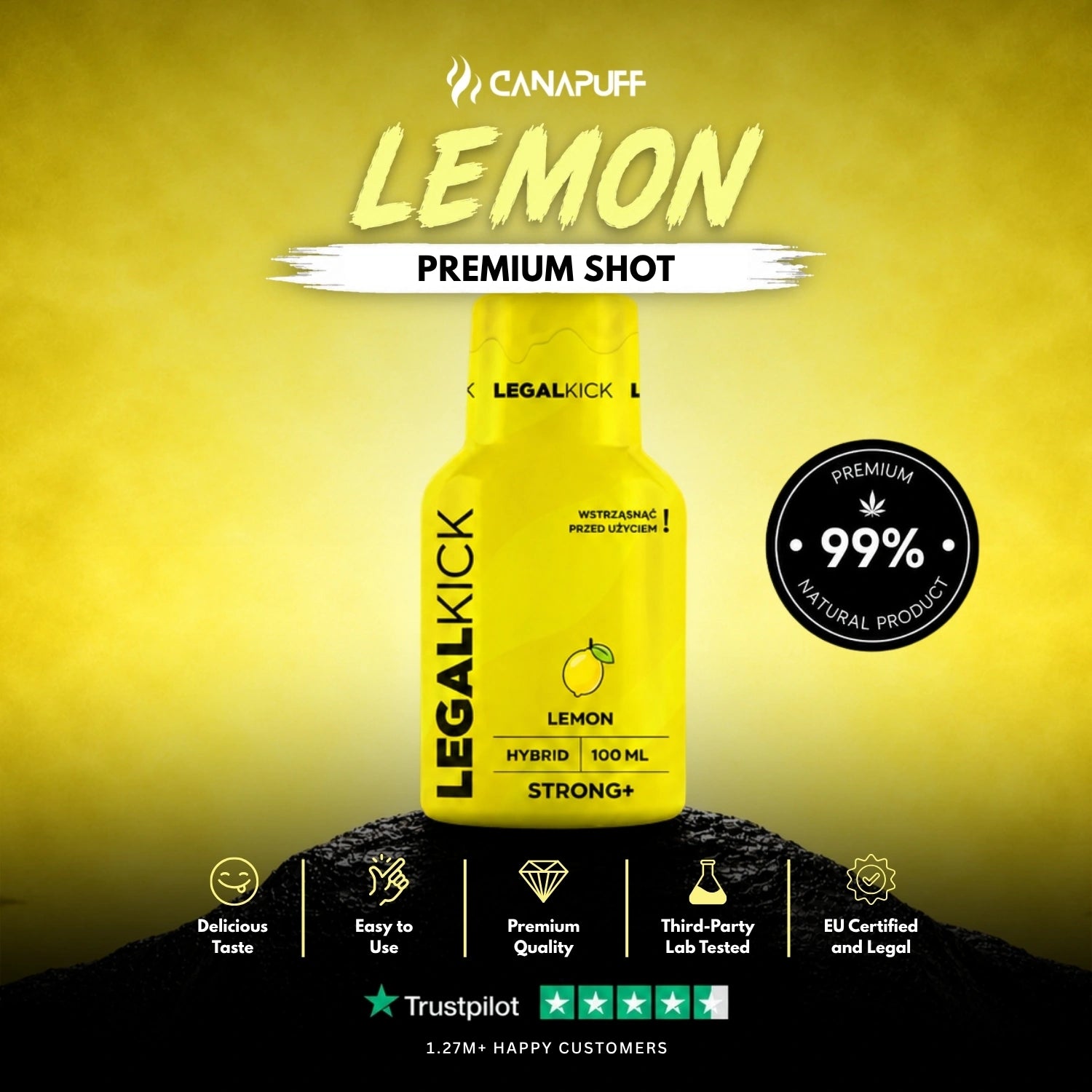 LEGALKICK Lemon Shot