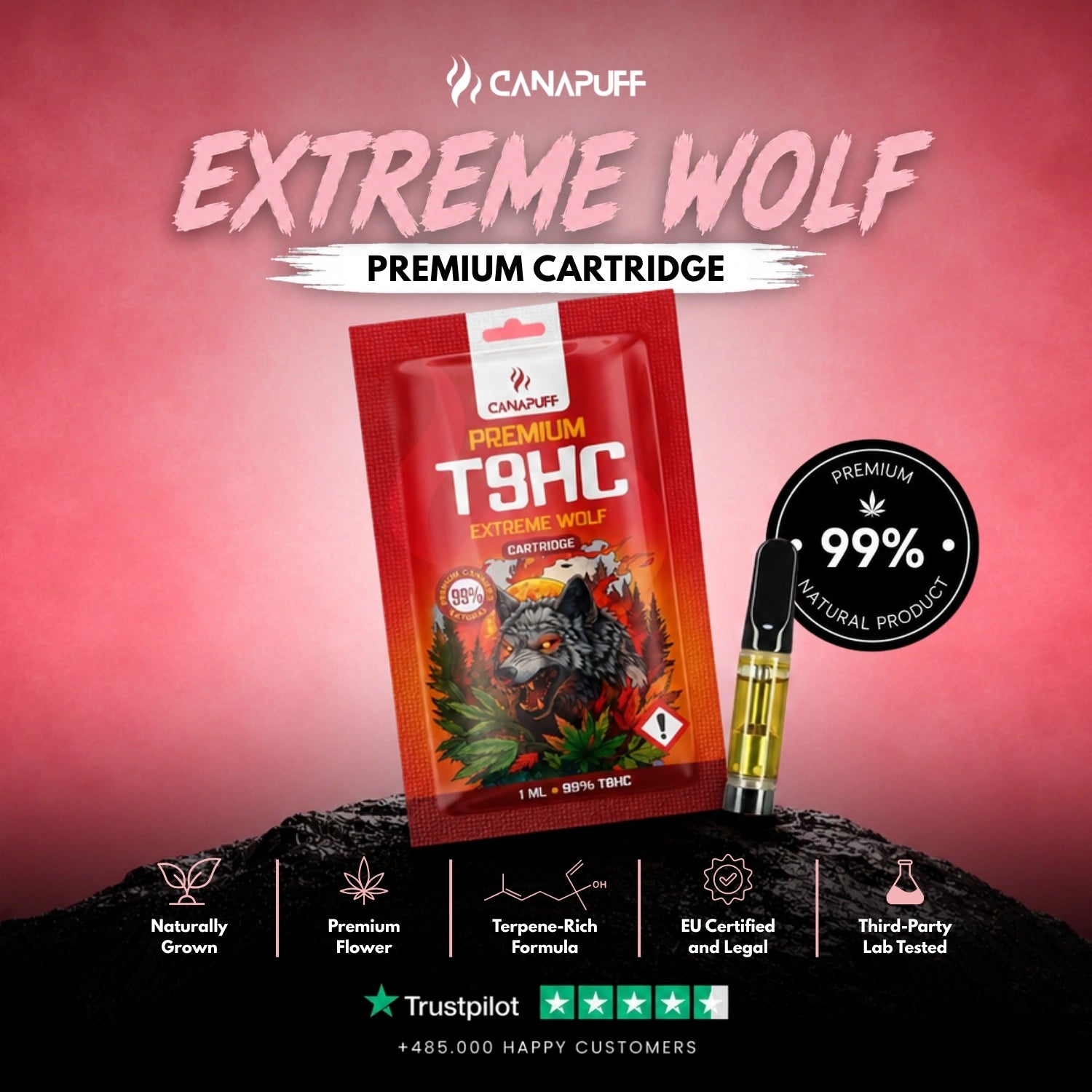 T8HC patron Extreme Wolf 99%