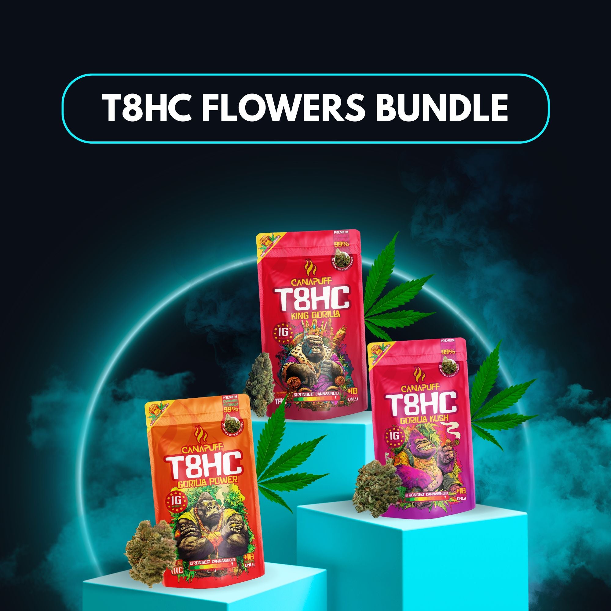 T8HC Virágzat Bundle (3x1g)