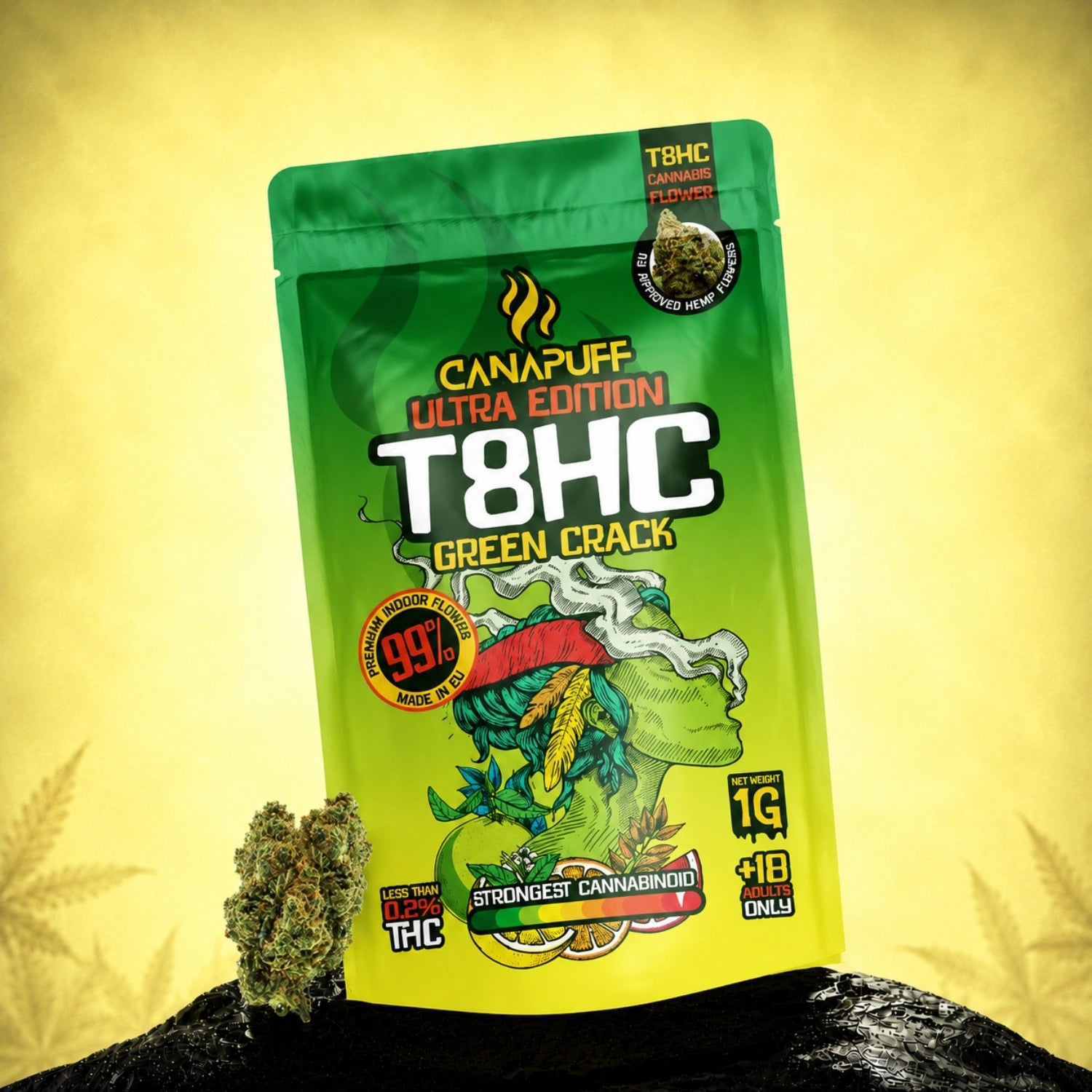T8HC Virágzat Green Crack Ultra Edition 99%