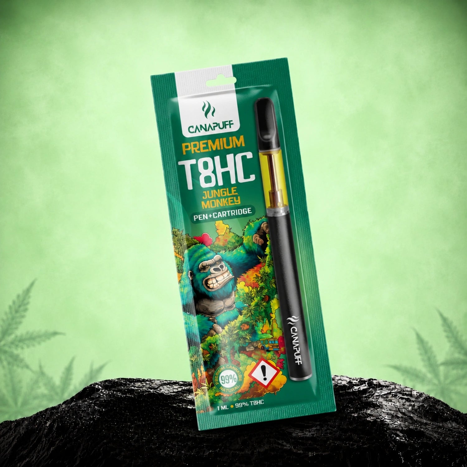 T8HC Pen+Patrón Jungle Monkey 99%