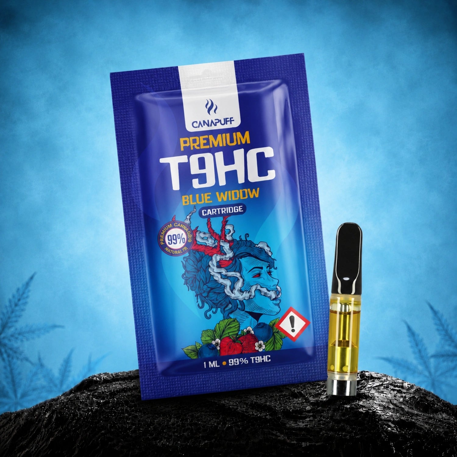 T9HC patron Blue Widow 99%