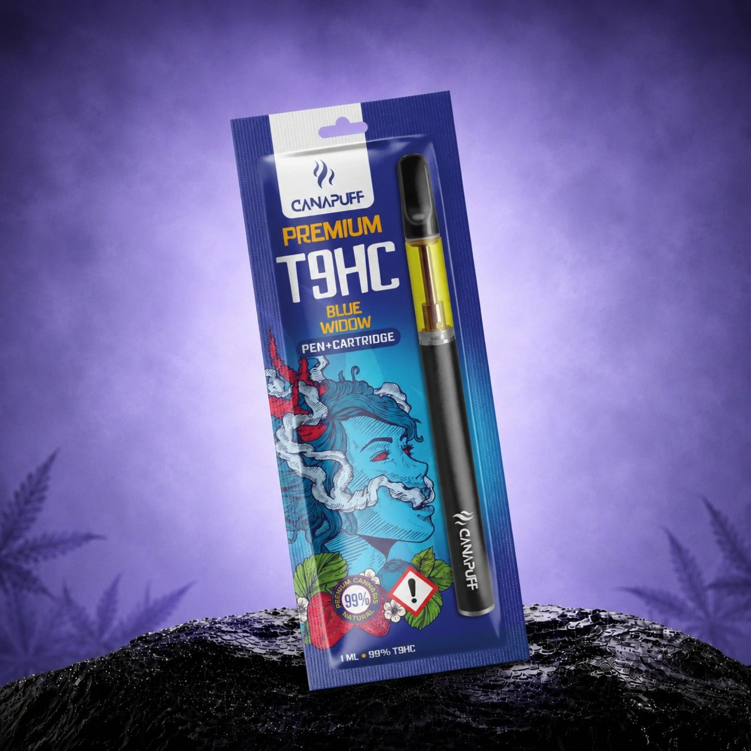 T9HC Pen+Patrón Blue Widow 99%