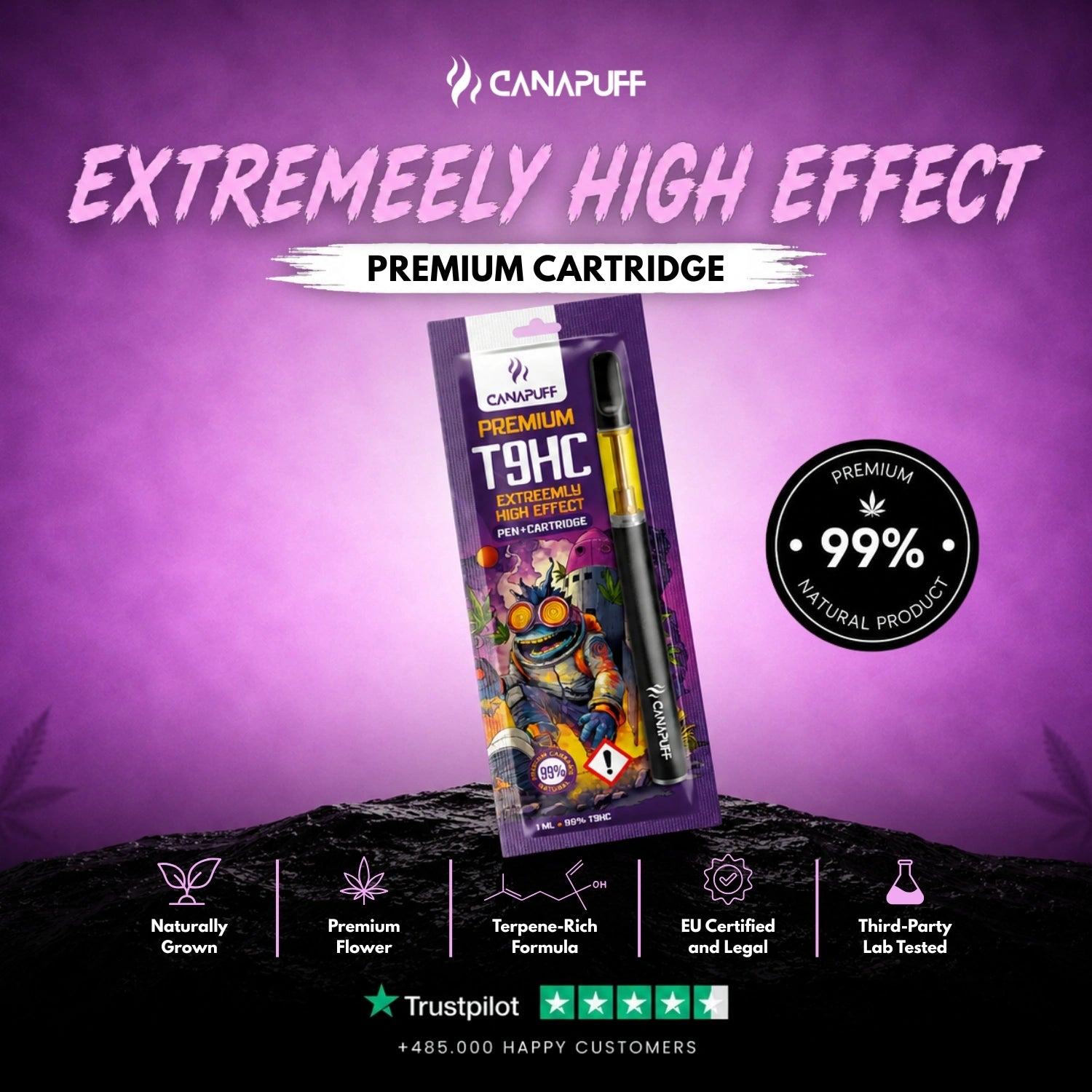 T9HC Pen+Patrón Extreemly 99%