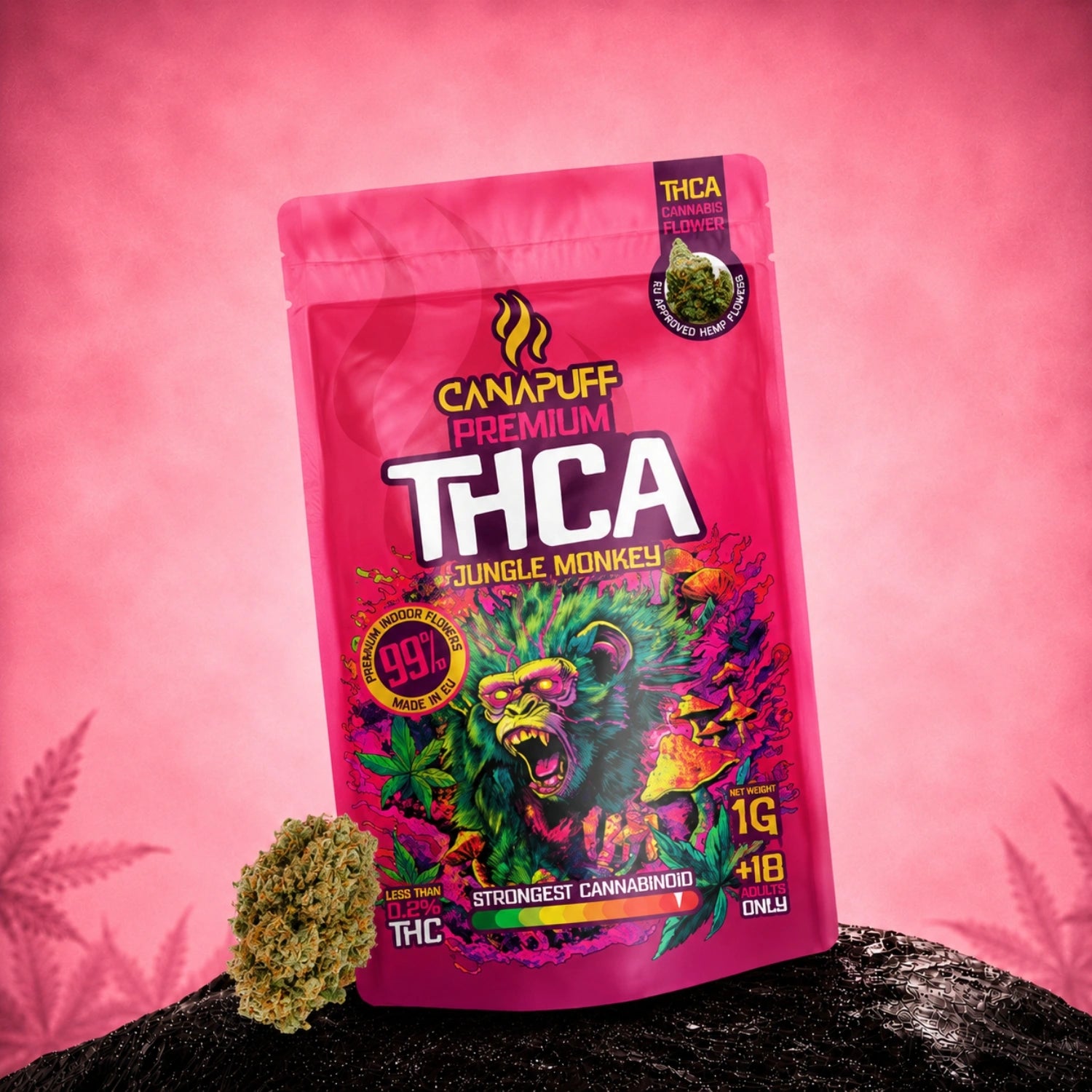 THCA Virágzat Jungle Monkey 99%
