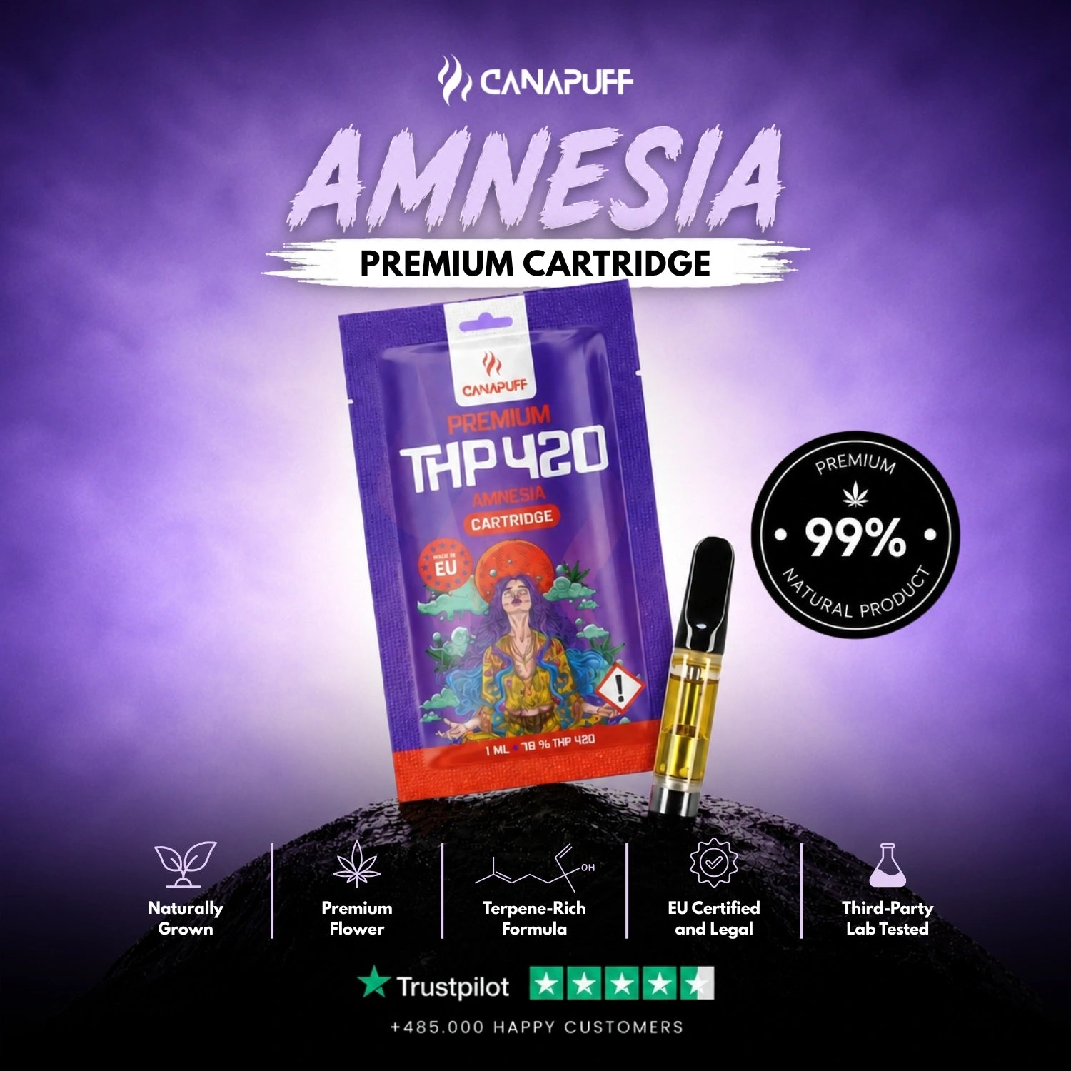 THP420 Patrón Amnesia 79%