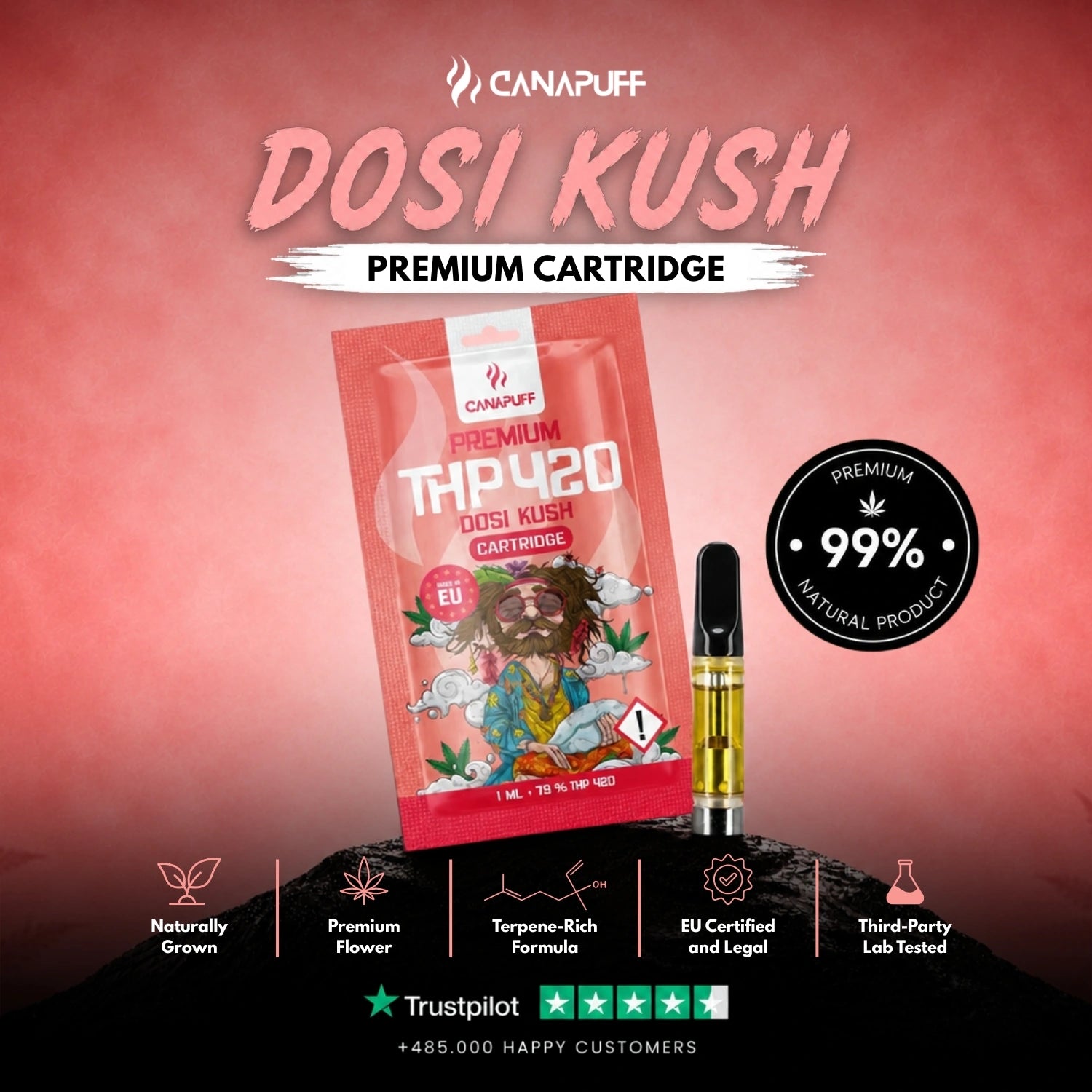 THP420 Patrón Dosi Kush 79%
