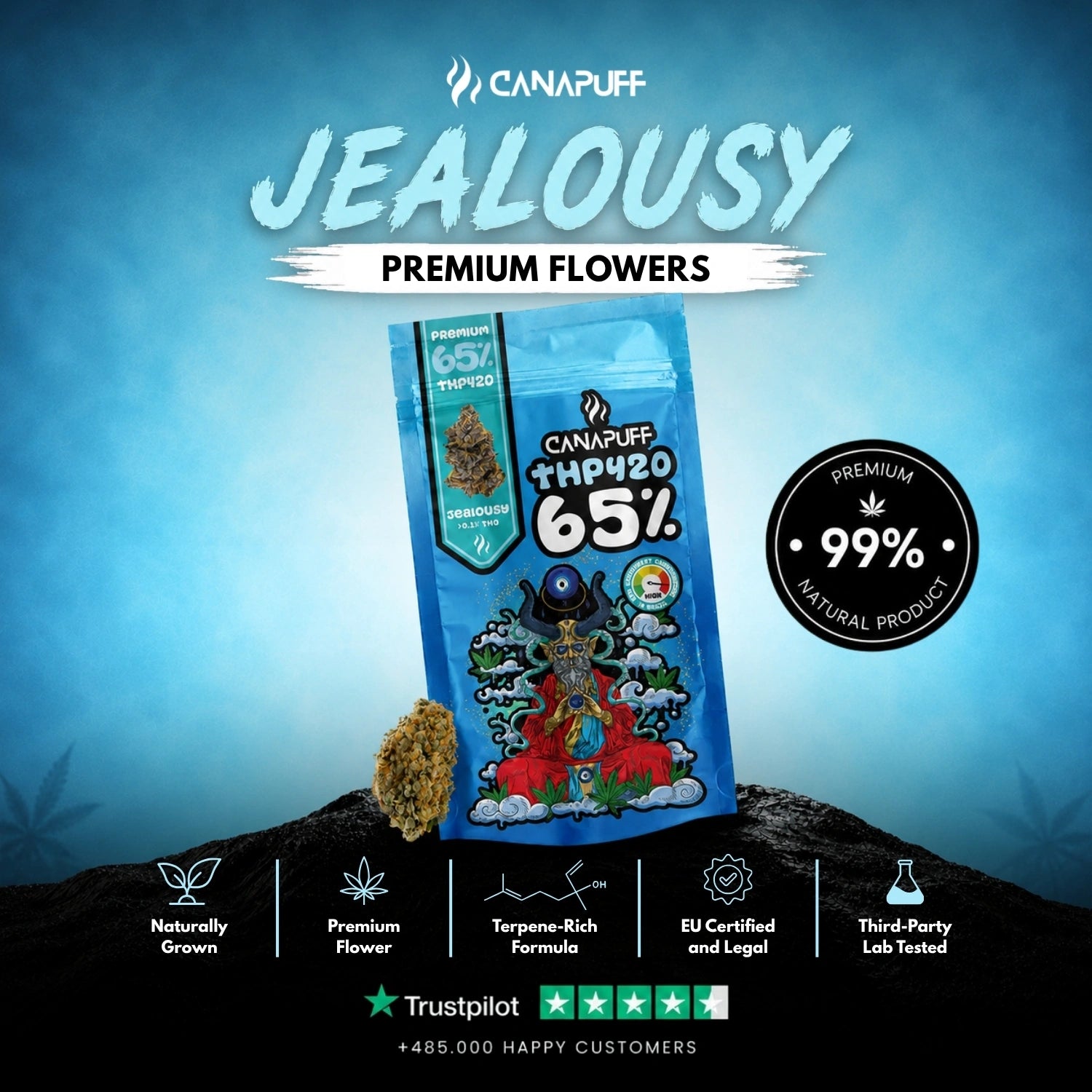 THP420 Virágzat Jealousy 65%