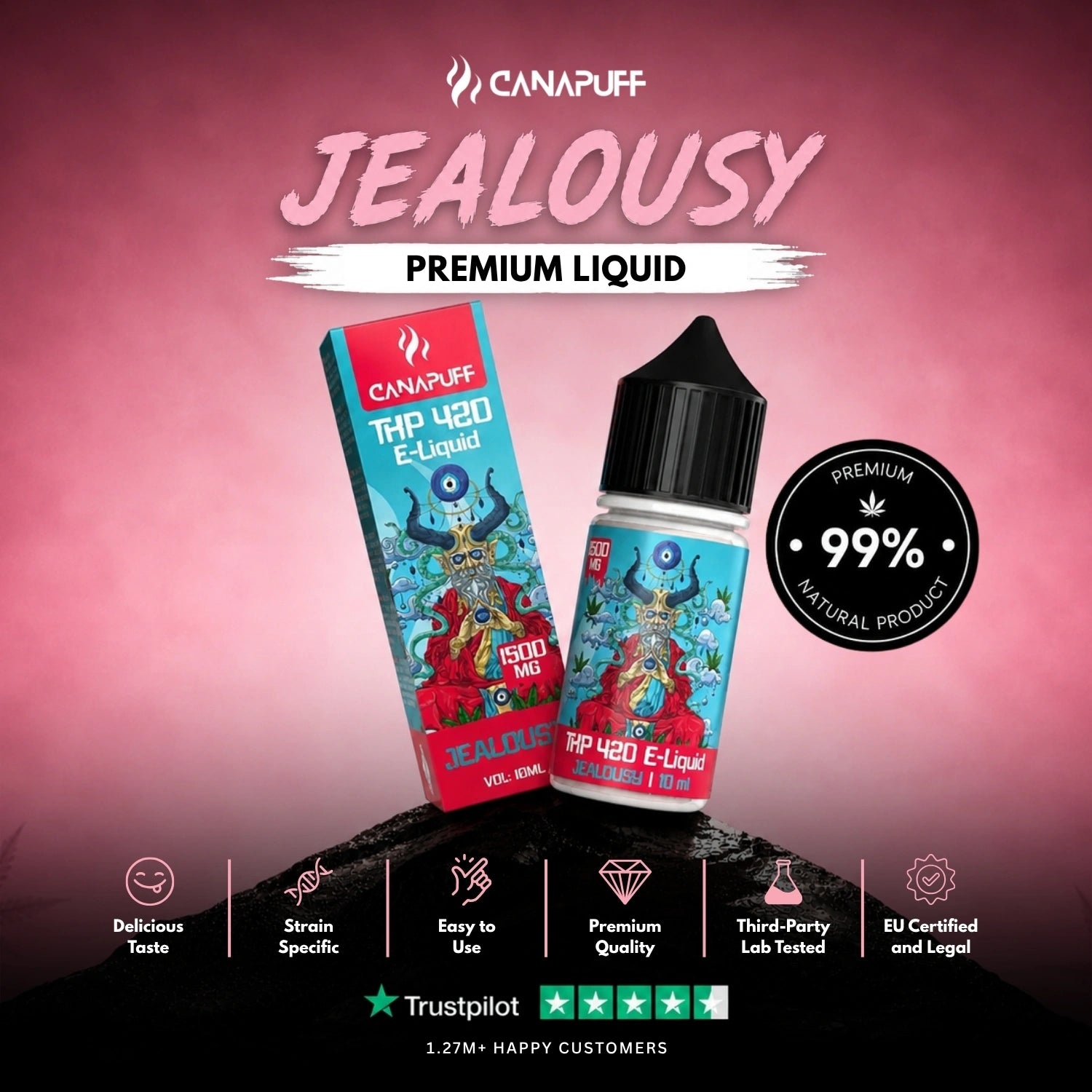 THP420 Liquid Jealousy 1.500mg