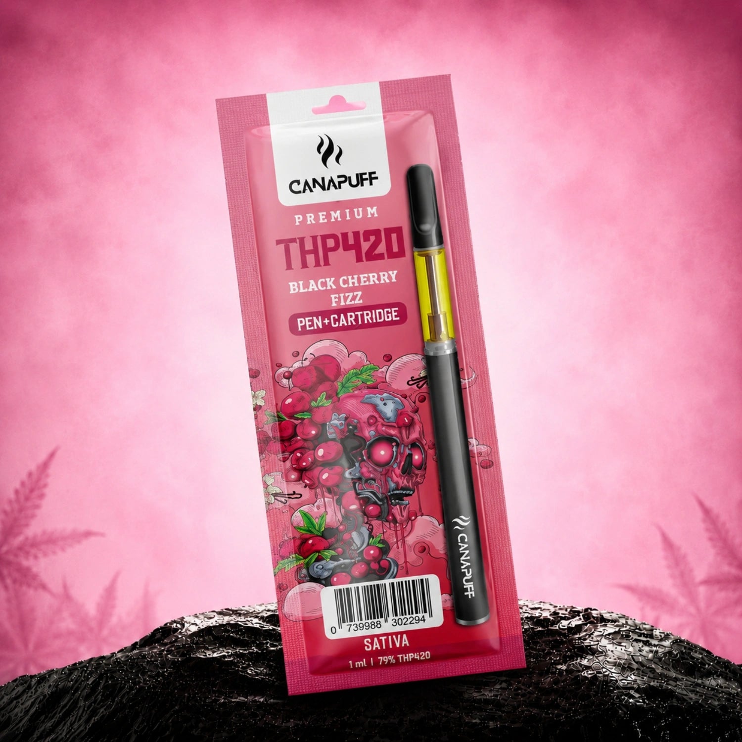 THP420 Pen+Patrón Fekete cseresznye-fizz 79%